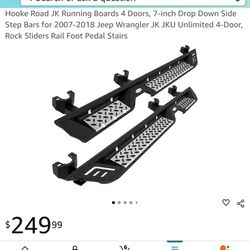 Hook Road Running Boards  2007-2018