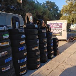 Mobile tire service