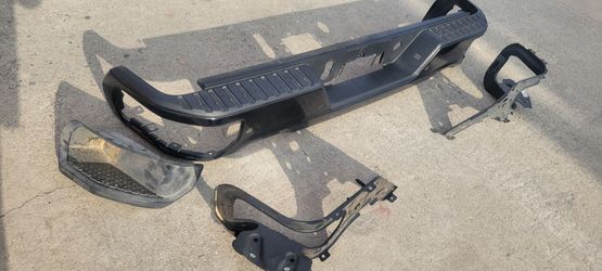 2020 chevy silverado 1500 rear bumper
