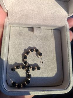 14k Gold Sapphire Earrings 