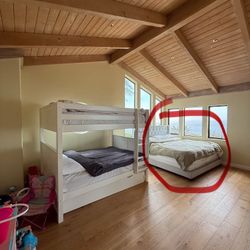 2 King Size Platform Bed Frames — Disassembled — Pickup Today