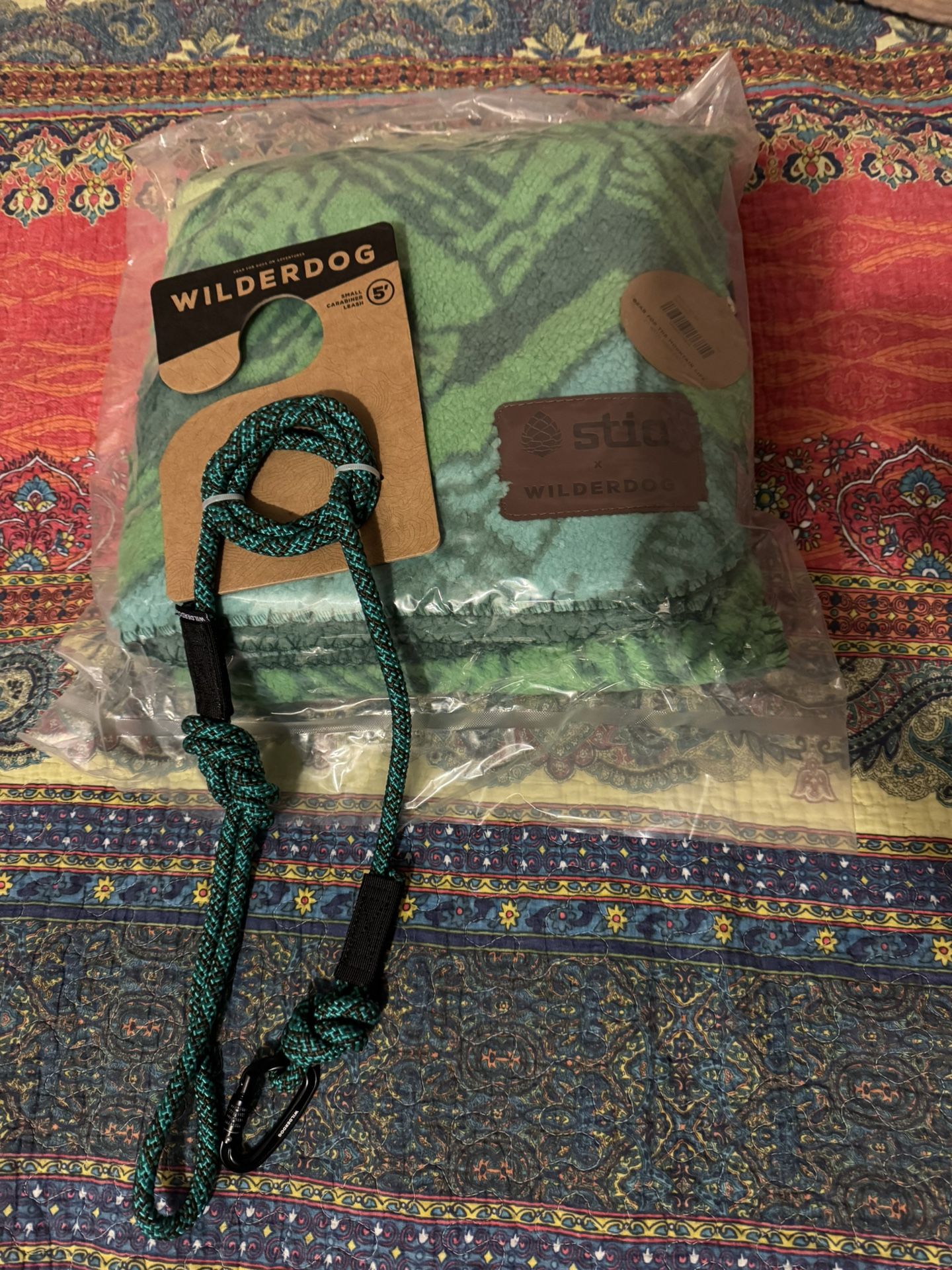 Dog Leash & Blanket