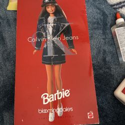 Barbie CK Calvin Klein Jeans The Bay Limited Edition Doll Mattel 1996