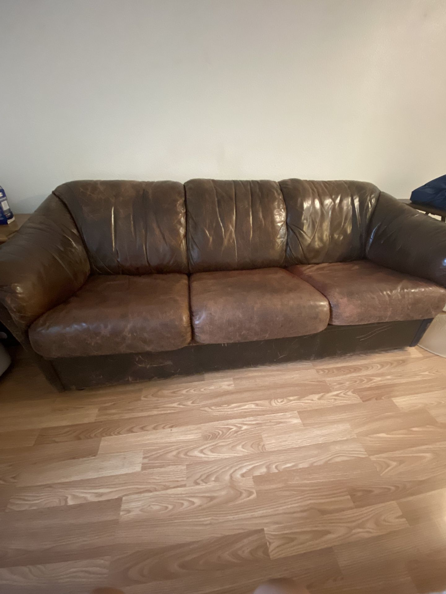 Real Leather Couch