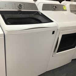 New Scratch And Dent GE Profile Washer And Dryer Set. 1 Year Warranty 
