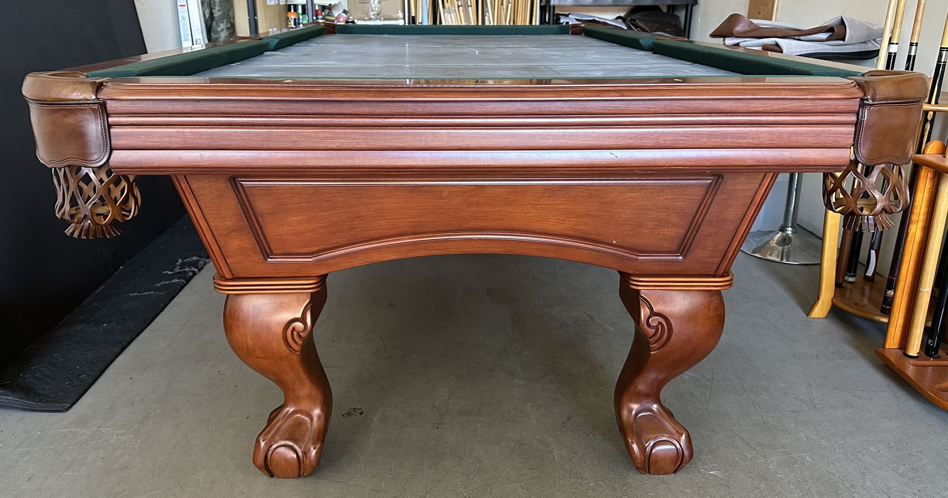 8’ Pool Table + Free Pro Delivery & Install - You Choose New Felt Color