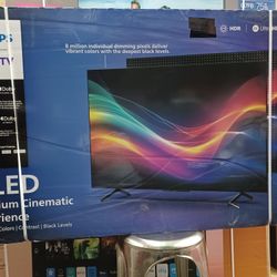 65" Screen Oled By Phillips With Roku Streaming.  120htz.  Original Box SEALED 