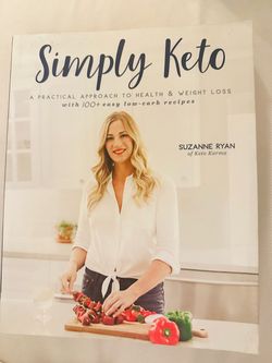 Simply Keto Cookbook by Suzanne Ryan