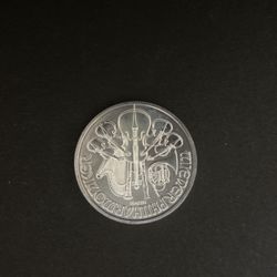 1 Oz Silver .9999 Austrian Philharmonic Round