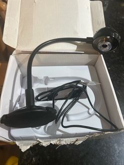 Webcam with microphone