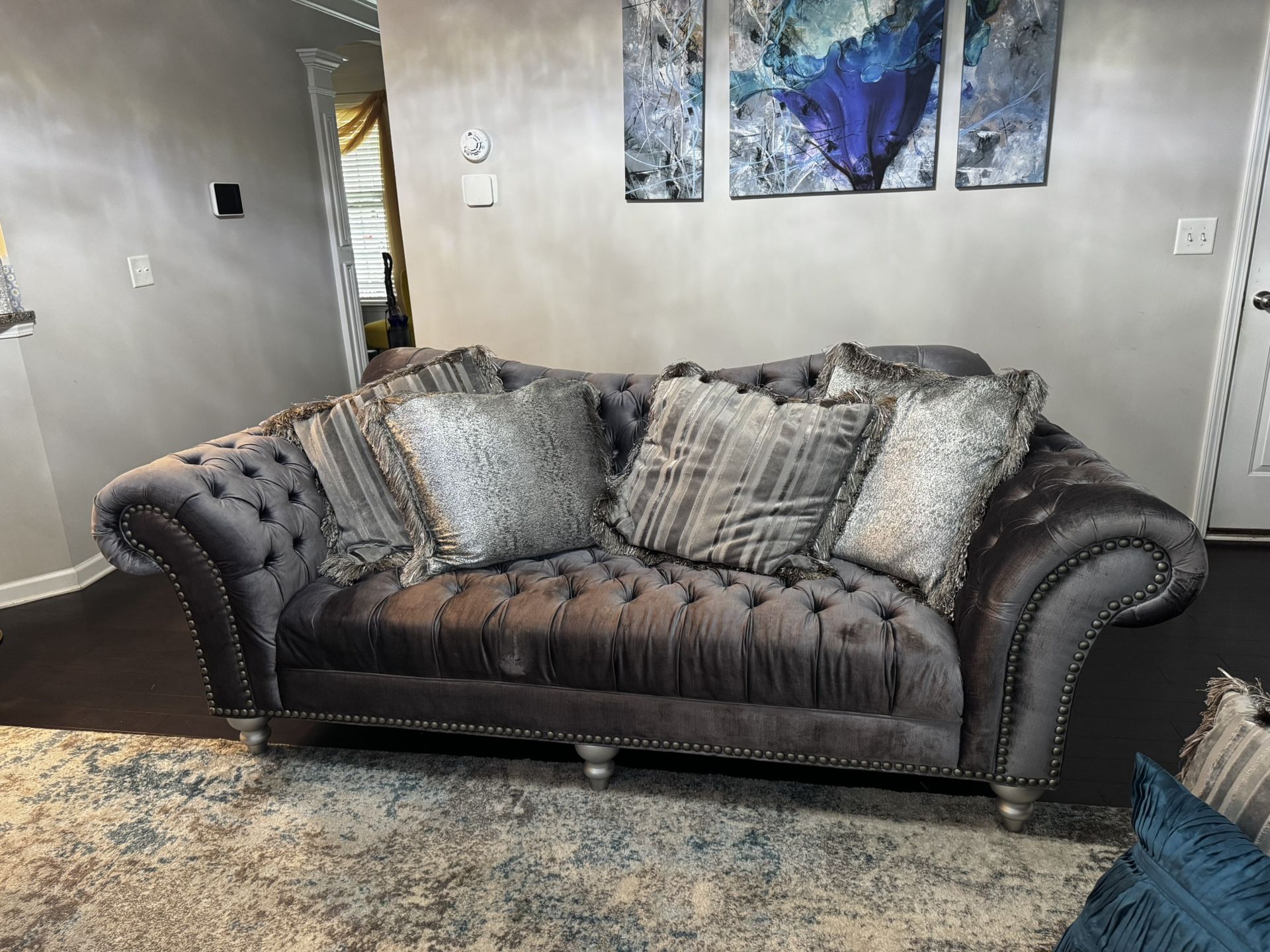 Bundle Deal: Sofa Chair And Ottoman