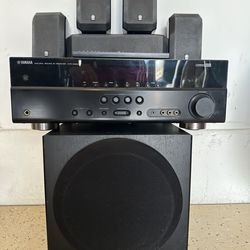 Yamaha surround sound complete system