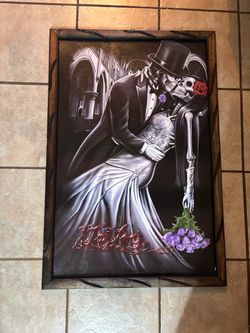 “True Love” Dia de los muertos art