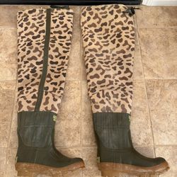 Hodgman Wadewell 2 Ply Canvas Hip Boots Waterproof