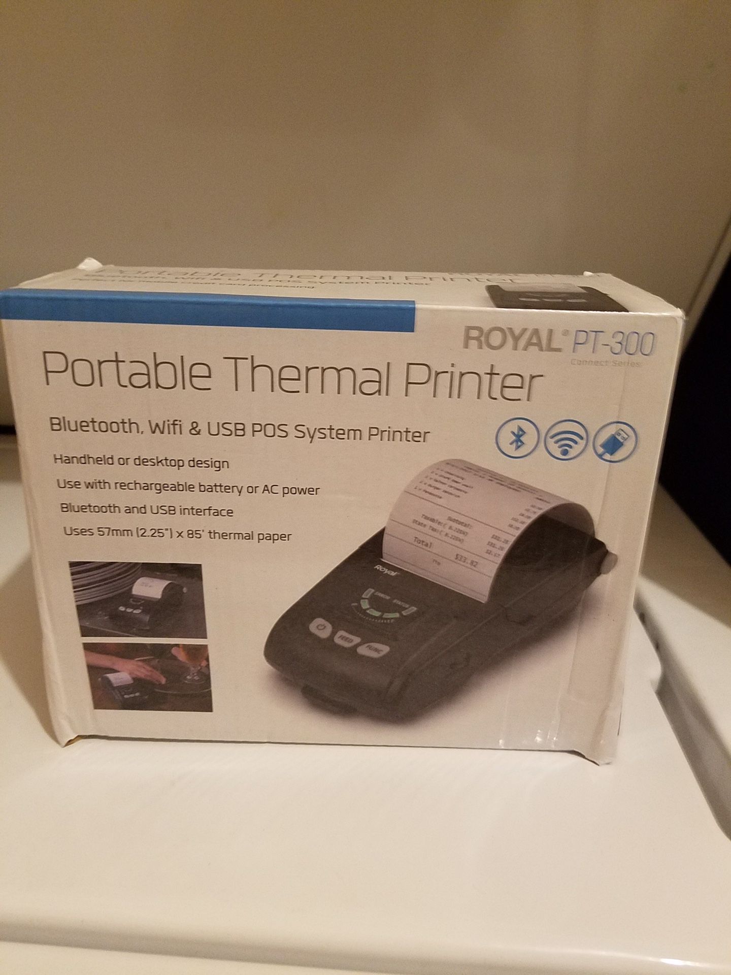 Bluetooth portable printer