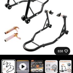 Motorcycle Stands Front And Rear