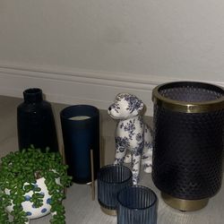 Navy blue decorations bundle 