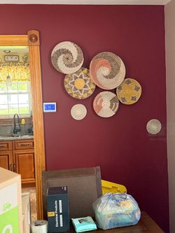 Woven Basket Wall Decor Set