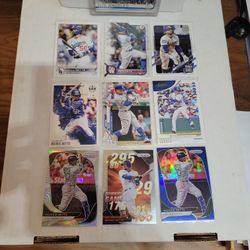Mookie Betts Refractor LOT Dodgers Baseball Cards 