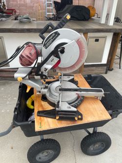 Chicago Electric 12 in Double-Bevel Miter Saw