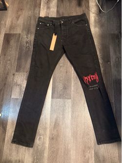 Black ksubis jeans size 38 skinny style