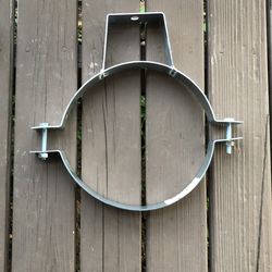 8” Industrial Dust Collection Or Air Duck Clamp Hanger