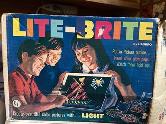 Vintage LITE-BRITE Parts