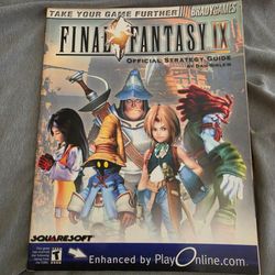 Final fantasy IX official strategy guide ps1
