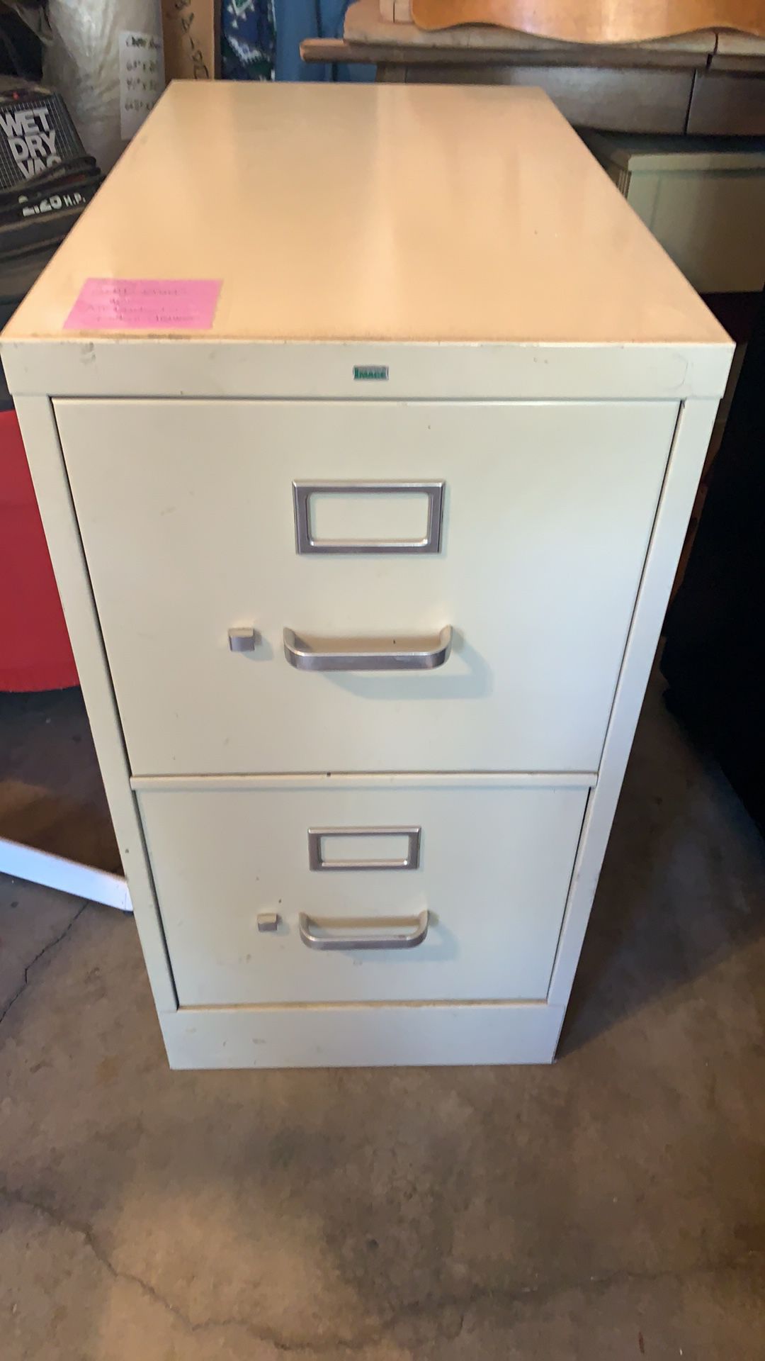 Filing Cabinet 2 Drawers