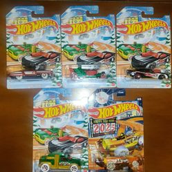 Hotwheels Holiday Blister Pack Bundle 
