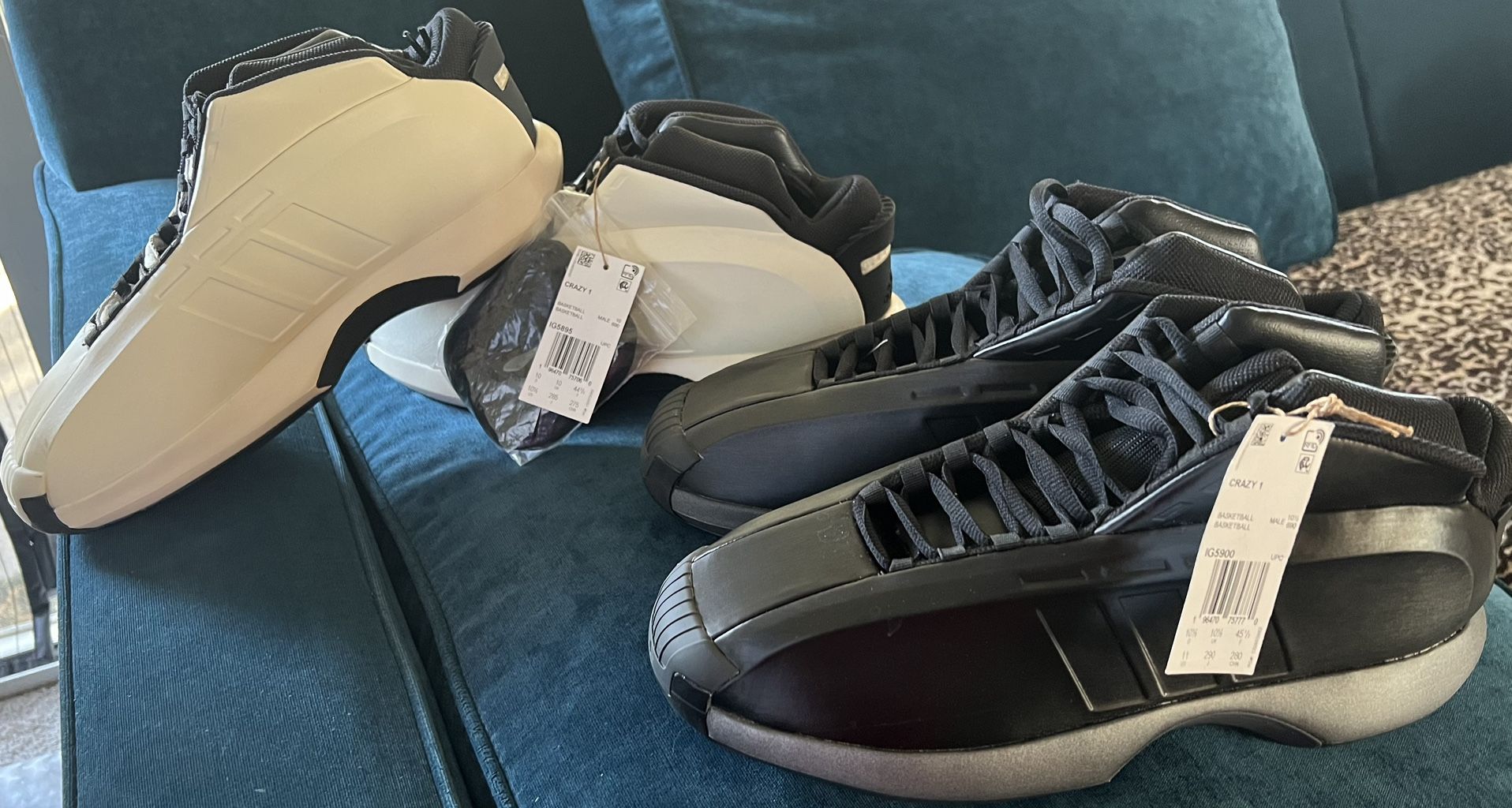 ADIDAS CRAZY 1 KOBE’S MEN’S SIZES  10.5 & 11