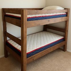 Wooden bunk Beds. x2.  OBO