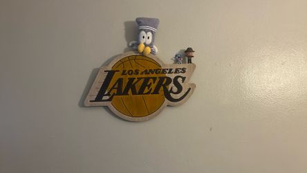 LAKERS Stained By Hand $100 Firm