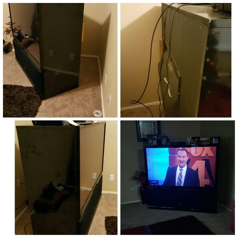 Pioneer 55" tv floor model