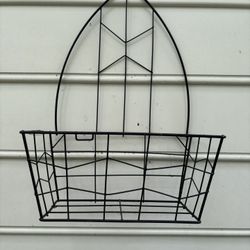 Wire Flower Basket (2)