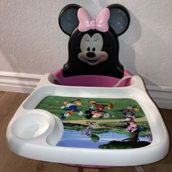 Disney Minnie Mouse Mealtime Toddler & Baby Booster Seat