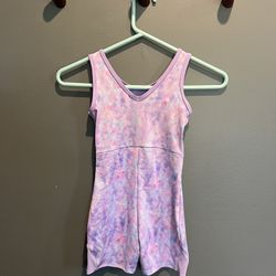 NEW NWOT Girls Sz 6/7 Leotard Shorts Tank style