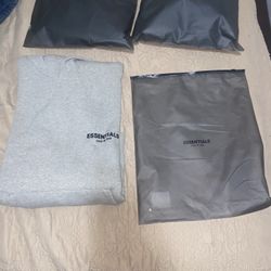 Grey essentials Hoodie 