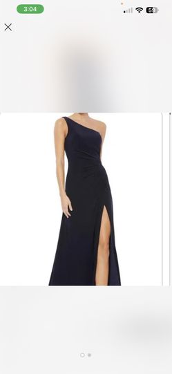Navy Blue Over Shoulder dress Macys 