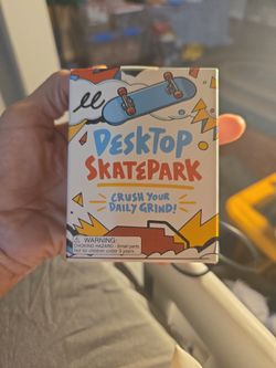 Desktop skate park