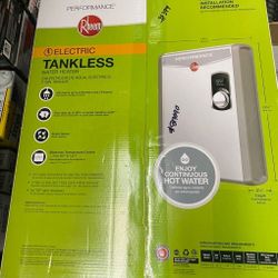 Rheem Electric Tankless Water Heater 