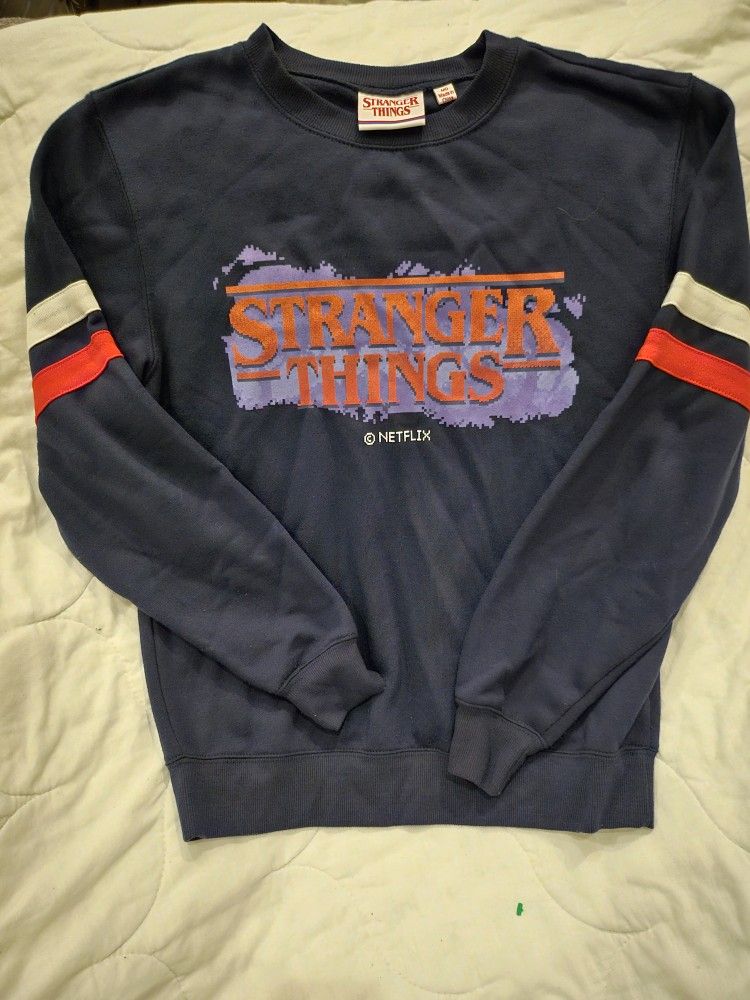 Netflix Stranger Things Sweatshirt, size. Medium