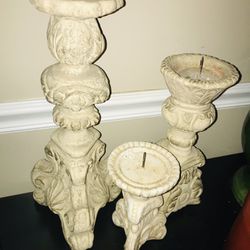 3 Pc Candle Holders 