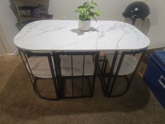 Dining Table Set with 6 chairs