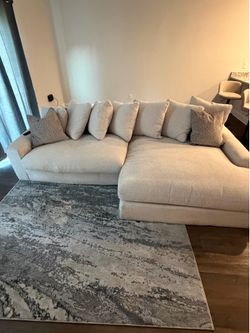 Beige couch