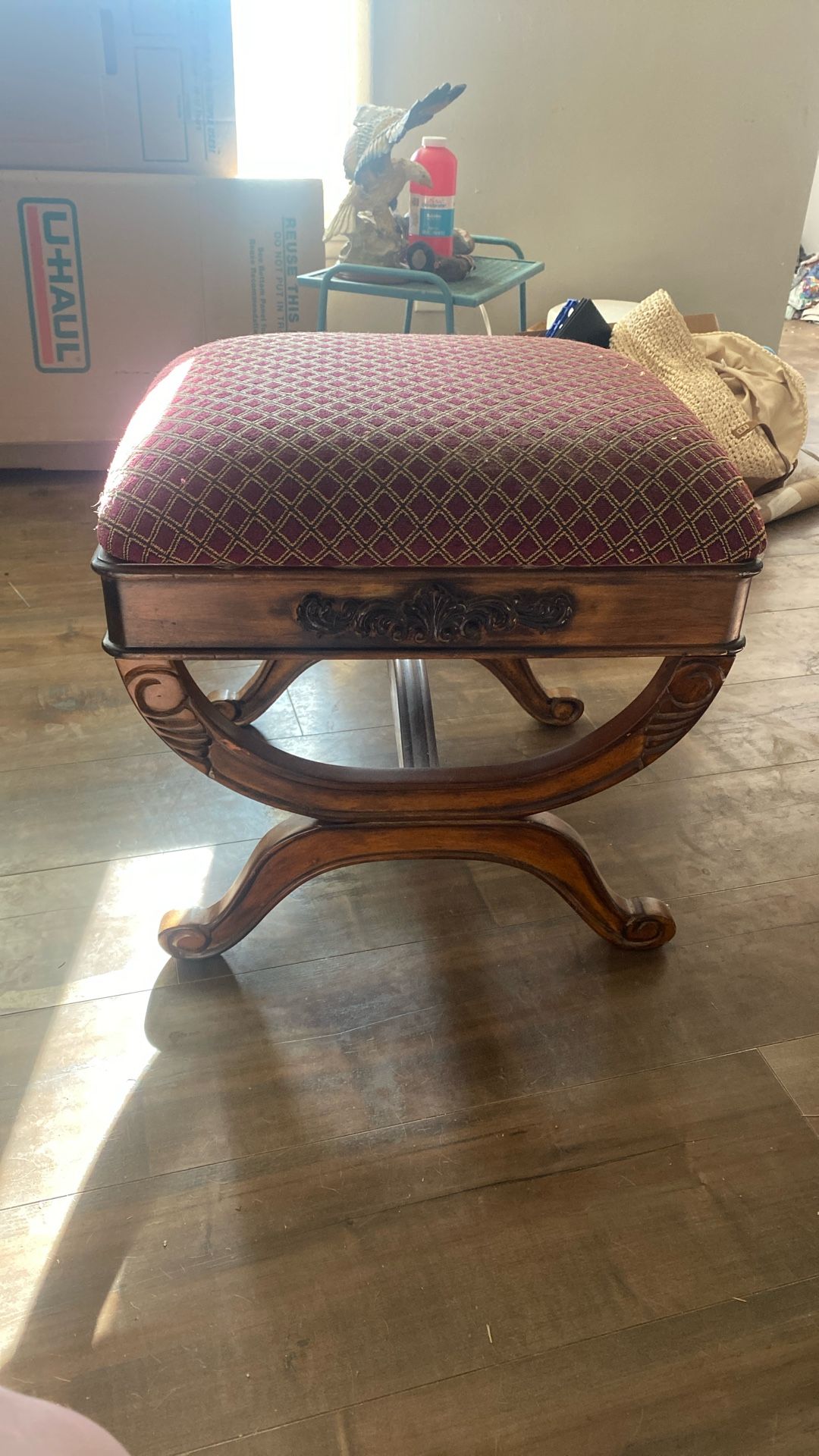 Wood Couch ottoman