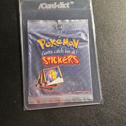 Pokemon - 1999 Collectible Stickers