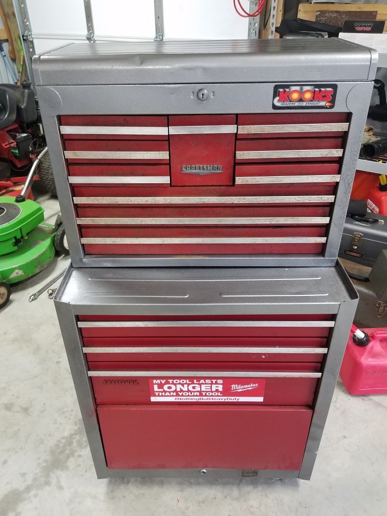 Vintage Craftsman Tool Chest Box