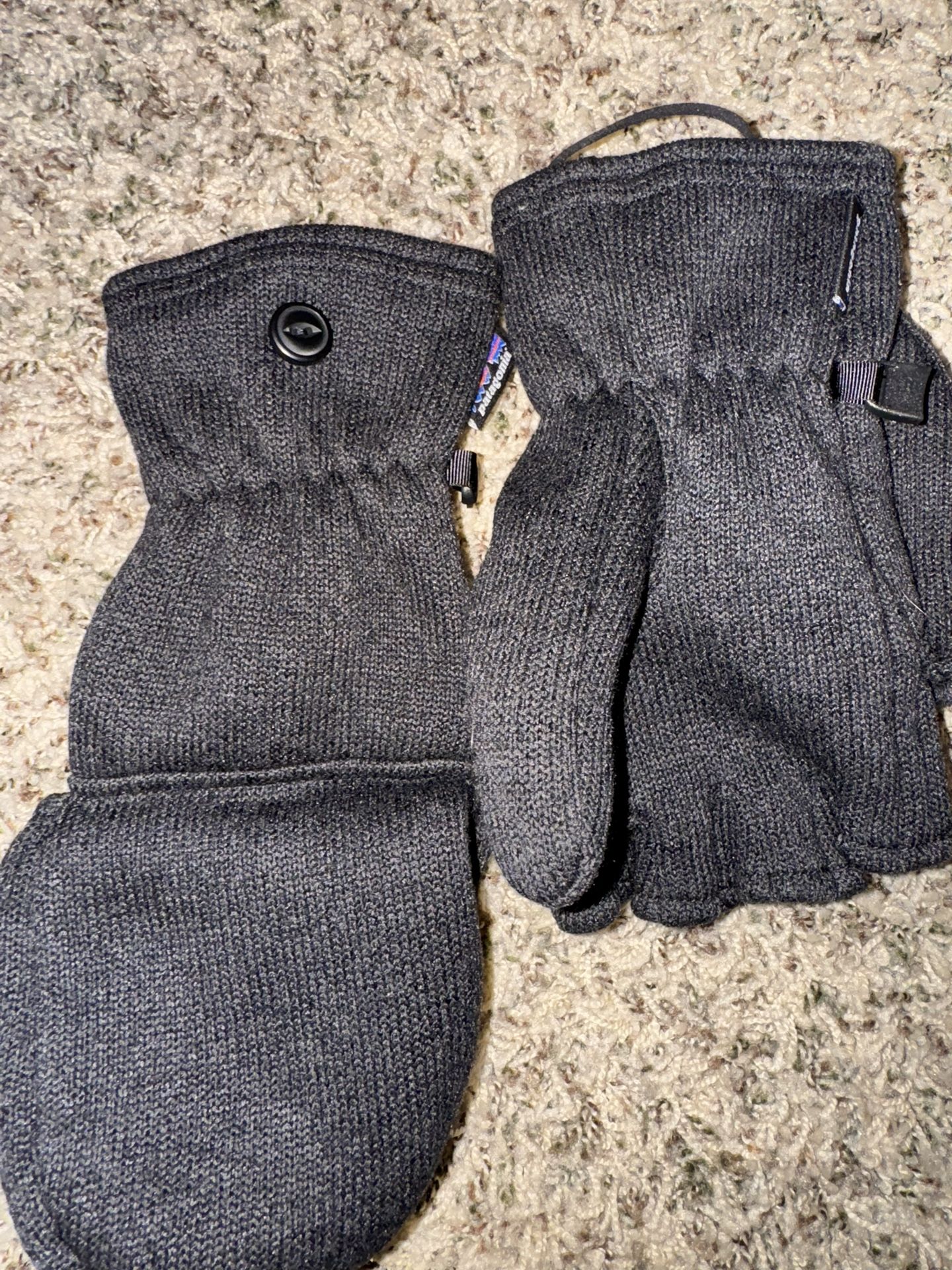 Patagonia Better Sweater Gloves Black Size XL