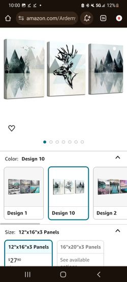 Decoration Canvas Set